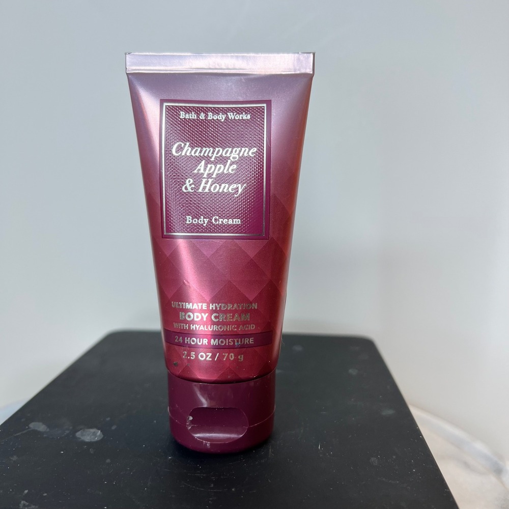 Bath & Body Works Champagne Apple & Honey Body Cream 2.5oz Ultimate Hydration